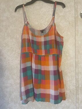 torrid Pastel Rainbow Smocked Top - Pink, Purple, Blue